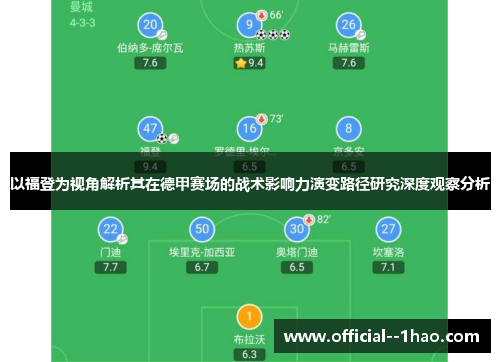 以福登为视角解析其在德甲赛场的战术影响力演变路径研究深度观察分析 以福登为视角解析其在德甲赛场的战术影响力演变路径研究深度观察分析